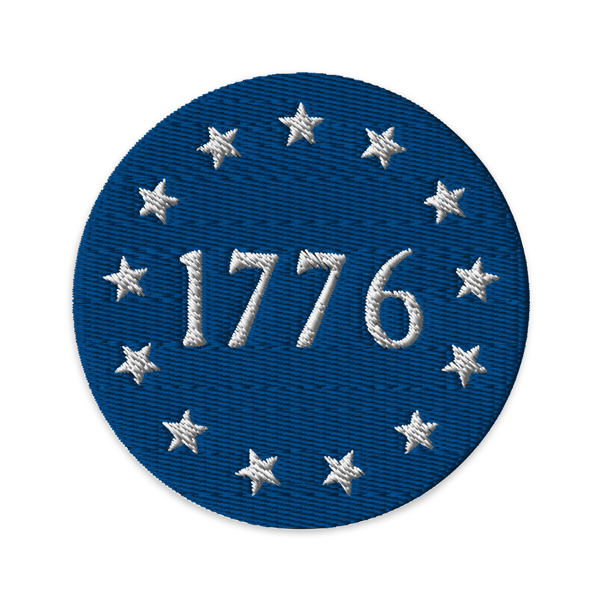 Blue And White 1776 Flag Patch Patches Xxv Tactical